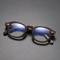 Johnny Depp Anti Blue Light Eyeglasses Men Lemtosh Glasses Women Computer Goggles Luxury Brand Vintage Acetate Frame Big No Box ruda