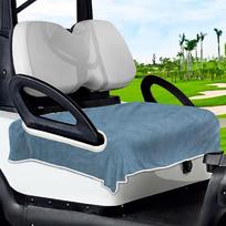 Comfortable Golf Cart Seat Cover Keeps Seats Dry Golf Cart Accessories  for 2/4-seats Cart mėlyna