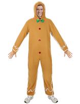 Christmas Gingerbread Skeleton Knight Adult Cosplay Jumpsuit Large
