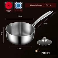 316 Stainless Steel Non-stick Yukihira Pan for Baby Food, Soup, Milk, and Frying