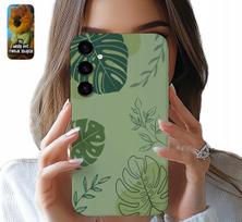 Samsung Galaxy S24 Fe Tok Virágmintás Női Elegáns + Üveg
