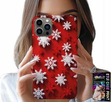Etui Do Iphone 11 Pro Max - Płatki Śniegu, Śnieg, Gwiazdki, Święta