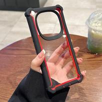 Xiaomi Redmi Note 15 Pro Space Drop-Proof Case for Xiaomi 17 Pro Max & Redmi 15C Redmi A3X juodai-raudona spalva