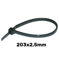 Cable Ties 203 X 2.5Mm Uv Black Haupa 100 Pcs