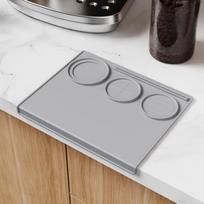 Heat Resistant Espresso Tamping Mat Food Grade Barista Tamping Station  Coffee Preparation Style B