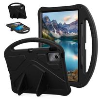 Lenovo Idea Tab Plus 12.1 (2025) Drop-proof Handheld Stand Protective Case No Shoulder Strap juoda