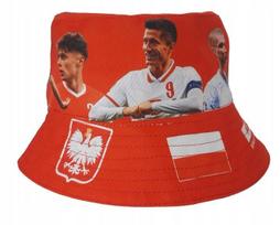 Kapelusz Kapelusik Czapka Bucket Hat Polska Biało Czerwoni Gadżet Na Mecz