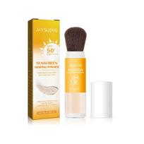 SPF50 Apsauginis nuo saulės birus pudra Apsauga nuo saulės Apsaugantis odą Atsparus vandeniui Porų kontrolė Ilgai išliekanti Apsauganti nuo saulės fiksavimo pudra