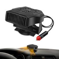 12V Automobilinis Šildytuvas 12V Šildymo Ir Vėsinimo Priekinio Stiklo Rasojimo Šalinimo Įrenginys Besisukantis Nešiojamas Kompaktiškas 2-in-1 Greito Šildymo Ir Vėsinimo Režimai