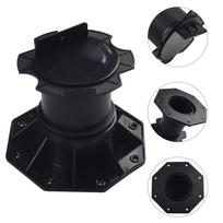 Stiebo laikiklis Juodas Grindų balansavimo laikiklis Balkonui Terasai 140-220mm