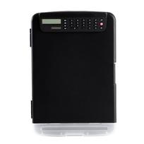 Clipboard with File Case and Calculator Portable Document Organiser Water Resistant File Storage Case for Office School 1
