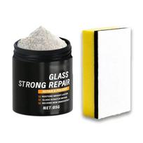 Fine Glass Restoration Powder Eliminates Microscopic Scratches Multiple Surfaces Applicator Auto Care Polishing Powder 1