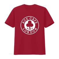 Ace Cafe Londono Vintažinis Logotipas Marškinėliai Retro Stiliaus Motociklų Entuziastams vintažiniai Išskalbti Patogūs Universalūs Unisex S