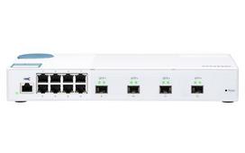 QNAP Switch 8 port 1Gbps, 4 port 10GbE SFP+