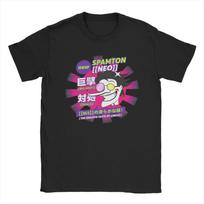 I Love My Girlfriend Mr Tenna T Shirt Summer Deltarune Game Spamton Harajuku T-Shirts Couple Tees Short Sleeve Tshirt 4XL