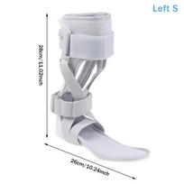 S/L Splint Ankle Foot Orthosis Support Drop Foot Ankle Orthosis Support Feet Splint Stroke Valgus Joint Leaf Spring Correction