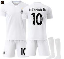 2025-26 Santos namų #10 NEYMAR JR Sporto Treniruočių Džersio Rinkinys su Kojinėmis Paaugliams Vaikams Suaugusiems Individualus Vardas Futbolo Apranga 16