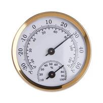Round Pointer Type Mini Pointer Thermometer Analog Hygrometer  Street Measurement Style 5