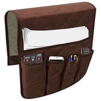 Stay Organized and Complete Your Sofa Setup with the 5 Pocket Sofa Chair Arm Rest Organiser Tray Armchair Storage Holder kava