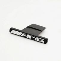 Automobilio priekinės grotelės ženklelis logotipas emblema lipdukas Mercedes Benz AMG klasei W204 W205 W203 W206 W220 W211 W212 GLC CLS priedai sidabras