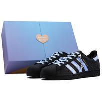 Adidas Originals SUPERSTAR Tamsiai mėlyna Starlight Box Neslystantis Aukštį didinantis Atsparus dilimui Žemas aulas EG4959(Komanda335- ) 36