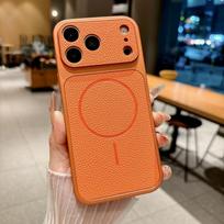 17-in-1 Window iPhone Case for Apple 16 Pro Max - Magnetic and Foreign Trade Ready 12 oranžinė