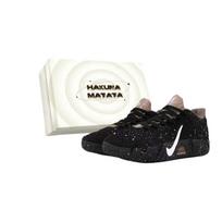 Nike Ja Morant 3 TATAX Dėžutė Įtraukta Atsparus dilimui Padengimas Žemi Krepšinio Batai Vyriški Juodi Balti HF2794-200(Komanda1576-) 44