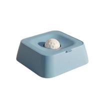 with Rolling Ball Lick Ball Bowl PP Material Pet Slow Feeder Upgrade Dog Lick Bowl  for Dog Cats mėlyna