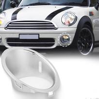 Chromuotas priekinių rūko žibintų apdailos žiedas, dangtelis, skirtas Mini Cooper R55 R56 R57 pre-LCI 2007 2008 2009 2010 2011 51112753661
