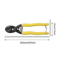 CR-V Steel Mini Bolt Cutter Effort Multi-tool Vigorously Cutting Wire Cutter Labor-saving Design Multi-functional Wire Shears