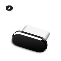 C tipo USB kištukas nuo dulkių, USB C prievado kištukas nuo dulkių, suderinamas su C tipo įkrovikliu type-c juoda