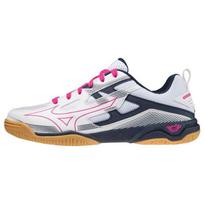 Mizuno Wave Kaiserburg 7 Women's Table Tennis Shoes White Pink Navy 81GA222064 39