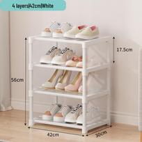 Shoe Rack Dormitory: Multi-layer Dustproof Shoe Cabinet for Indoor Entrance with Large Storage Capacity As shown in the image balta