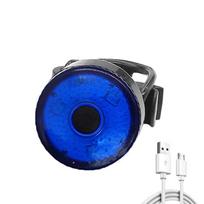 Clip on Dog Lights USB Rechargeable Waterproof Dog Walking Light 3 Light Modes LED Dog Collar Light For Night Walking mėlyna