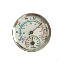 2 inch Wall hygrometer Humidity Meter Aluminum Analog Gauge Warehouse Monitor -20 to 120