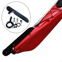 Kayak Rudder, Fishing Watercraft Canoe Nylon Boat Rudder Replacement Parts Foot Control Steering