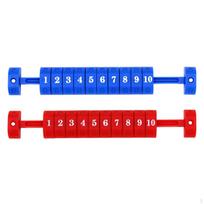 2Pcs Foosball Scoreboard Counters Scoring Units for Gaming Room Scorekeeping , 10 Numbers