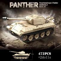 Antrojo pasaulinio karo JAV armijos M4A3 Sherman vidutinis šarvuotas transporteris IS-2 sunkusis tankas berniukui Plytų žaidimų rinkinys Blokiniai plytiniai žaislai Žaidimų rinkiniai berniukams Mergaičių dovanos