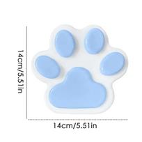 Large Cat Paw Squeeze Toy - Soft Sticky Silicone PVC Stress Relief Decompression Pinching Toy for Adults  Kids