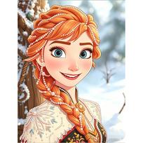 Disney Pearl Painting Frozen Anna DIY Pearl Painting Gem Art Pearl Dot Painting Picture Crafts Adult Beginner Gifts Home Decor 30x40