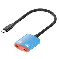 2-in-1 Type-C To AR Glasses Charging Adapter 8K/60Hz Display Output Charge and Play Adapter for Home Entertainment Apartment Use