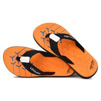 2025 Men's Non-Slip Beach Flip-Flops Casual Summer Sandals Size 40 oranžinės raudonos spalvos