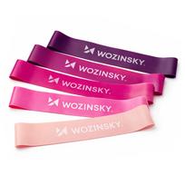 Gumy Taśmy Treningowe Oporowe Do Ćwiczeń Z Tpe - 5 Szt.