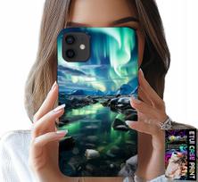 Etui Do Iphone 12 Mini - Alaska Zorza Polarna Stawik Case + Szkło