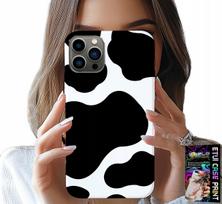 Etui Do Iphone 11 Pro - Czarno - Białe Łaty Krowa, Modne Wzory