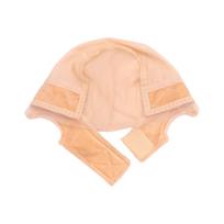 Adjustable U Part Wig Cap with Grip Band Gluless Hairnet Mesh Cap Lace Wig Cap  to Keep Wigs šviesiai ruda spalva