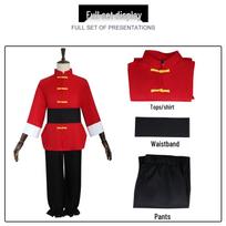 Ranma 1/2 Saotome Kung Fu Cosplay Costume - Anime Clothing S