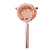 Filter Bartender Ice Shaker Stainless Steel Mixed Drink Accessories Eco Friendly Colander Cocktail Tool Bar Home Kitchen rožinio aukso spalvos