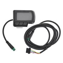 Elektrinis dviratis EN06 ekranas Smart LCD ekranas, vandeniui atsparus universalus kalnų dviračiui