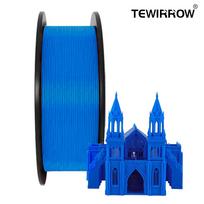 3D spausdintuvo PLA siūlas, 1,75 mm skersmens, tinka FDM spausdintuvui Aukščiausios kokybės 3D spausdinimo siūlas, ypač tvirtas 1 kg / gabalas mėlyna